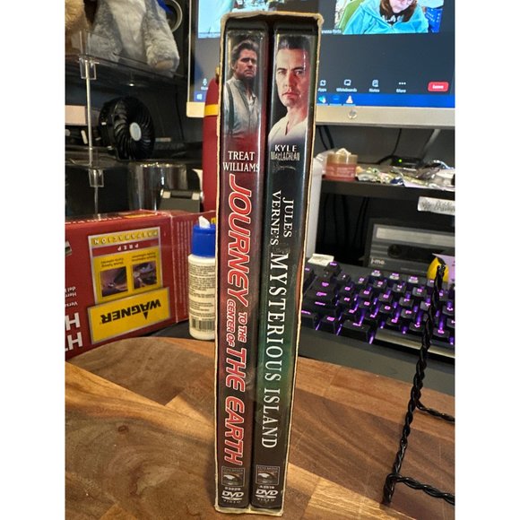 Journey To The Center Of The Earth Mysterious Island Double Feature Widescreen - Picture 3 of 12